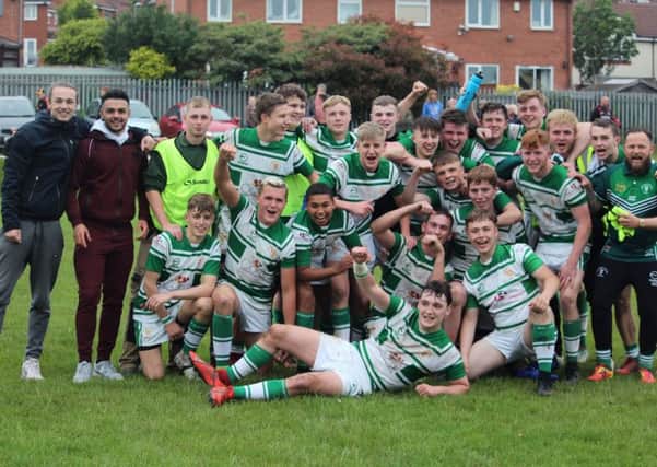 Dewsbury Celtic defeated Shaw Cross Sharks to win the Heavy Woollen Under-18s Cup.