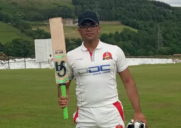 Saif Arshad who hit 104 not out in Mount's Sunday League win.