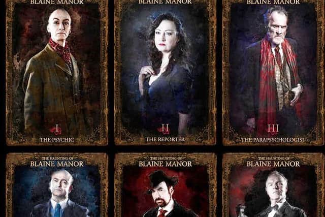 Award winners: The cast of The Haunting of Blaine Manor.
