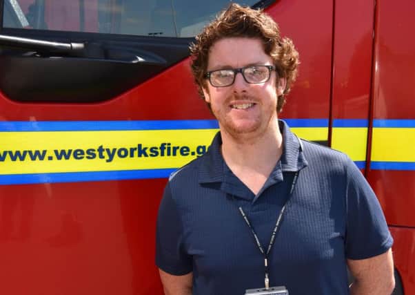 Chair of the West Yorkshire Fire and Rescue Authority, Councillor Darren ODonovan