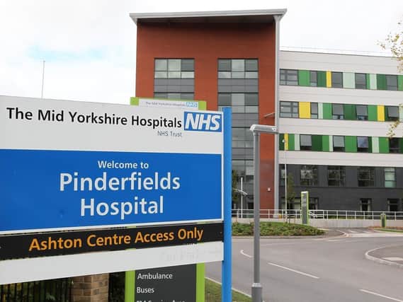 Pinderfields Hospital in Wakefield.