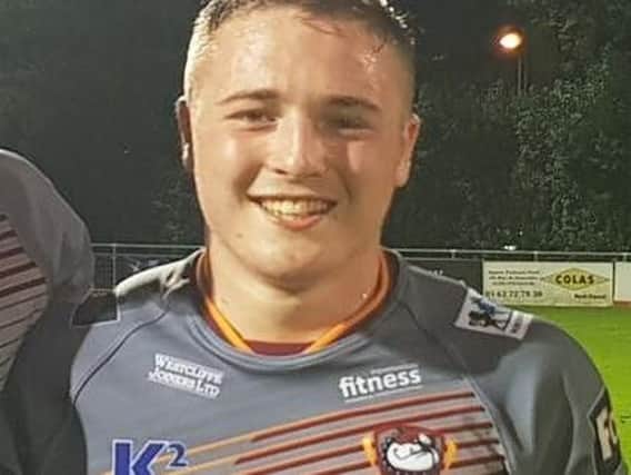 20-year-old Batley Bulldogs Rugby League player Archie Bruce