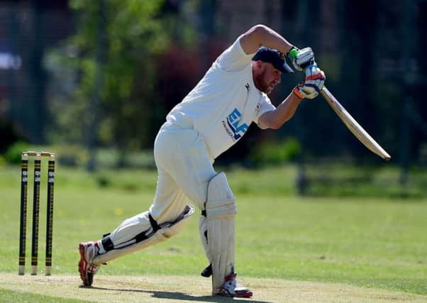 Eric Austin top scored with 45 in Birstall's Jack Hampshire Cup final defeat to Yeadon.