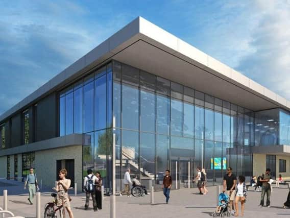 How the new Spen Valley Leisure Centre will look (Photo Credit Ellis Williams Architects.)