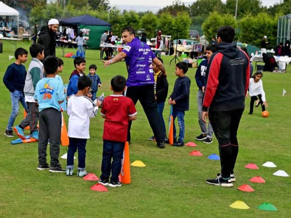 Youngsters could try their hand at cricket.