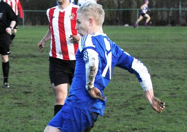 Liam Fox was among the Hartshead goal scorers when they beat East End Park 4-3.