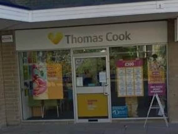 The Thomas Cook shop in Dewsbury. Credit Google Street View.