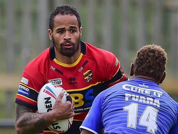 Jode Sherrife has been named in the Jamaica squad for Sunday's clash with England Knights. PIC: Paul Butterfield.