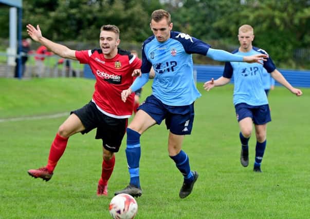 Oliver Fearon put Liversedge ahead for a third time as they secured a 5-3 win at Albion Sports in the NCE Premier Division.