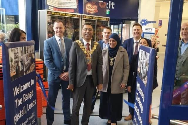 Special guests Mayor and Mayoress of Kirklees, Councillor Mumtaz Hussain and Mrs Noreen Hussain