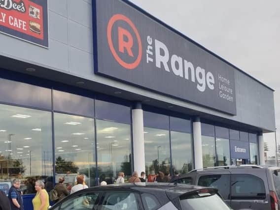The Range's new superstore on Birstall Shopping Park