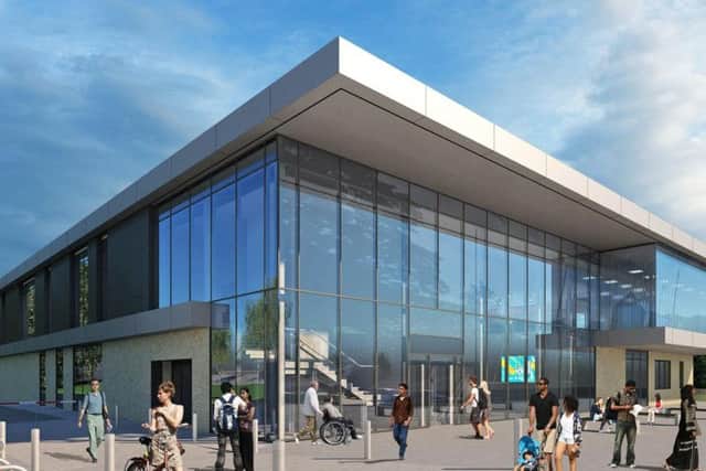 Spen Valley Leisure Centre wide angle, set to be completed by 2021