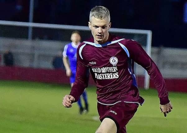 Matthew Bugg  opened the scoring with a superb volley as Littletown earned a 2-1 win over Wortley in the Yorkshire Amateur League Supreme Division last Saturday. Picture: Paul Butterfield