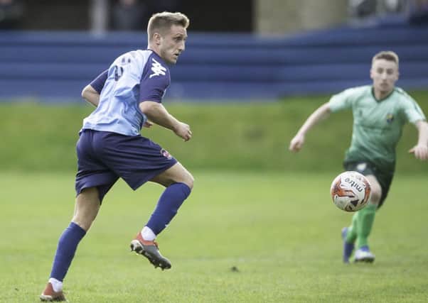 Joseph Kenny scored in Liversedge's 1-1 draw away to Yorkshire Amateurs last Saturday.