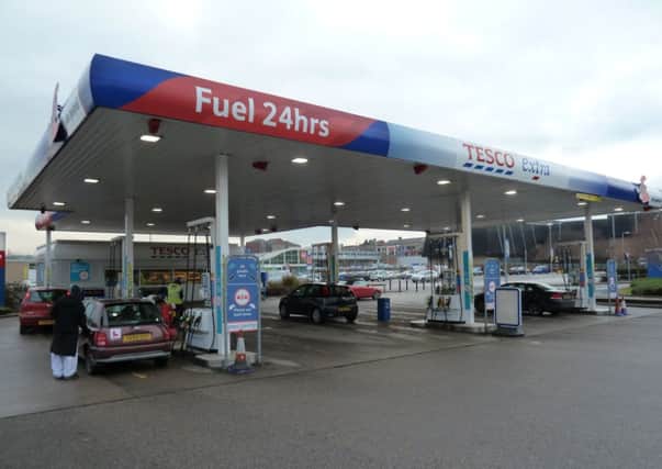 STILL CHEAPEST: Tesco in Batley is offering some of the most affordable fuel in North Kirklees.