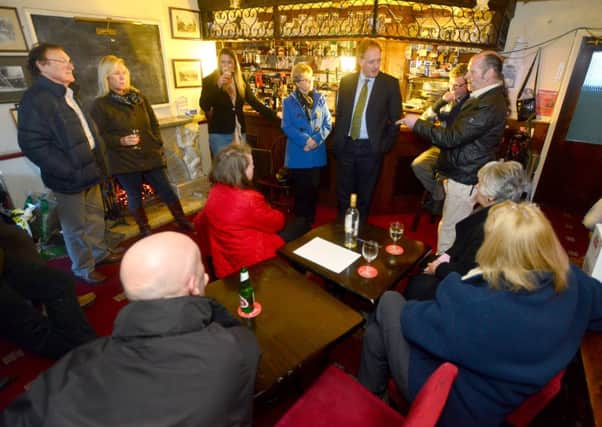 Simon Reevell visited the Shoulder of Mutton pub in Briestfield. The pub is struggling and faces closure. (D513C306)