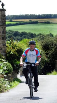 Brian Robinson is still cycling at the age of 83.