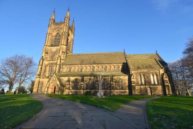 BID SUBMITTED Church members have applied for cash to restore St Mary's Church in Mirfield. (D541F248)