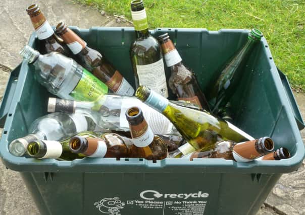 SERVICE CUTS Kirklees Council is axing its glass collection service.