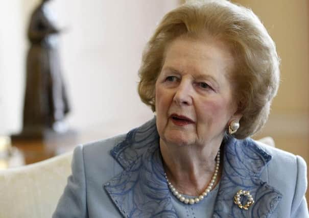 Margaret Thatcher suffered ill health during her later years.