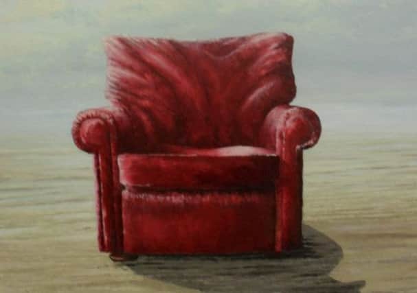 ON SHOW Ian Leadbeaters painting, René Magrittes Armchair.