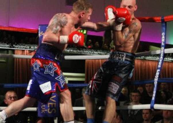 Gavy Sykes v Kevin Hooper - English super featherweight title in Cleethorpes.
By Javed Iqbal