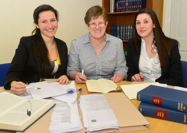 GOOD WILL Ramsdens solicitors Veronica Mullins, Jane Crossling and Charlene King. (d534b317)