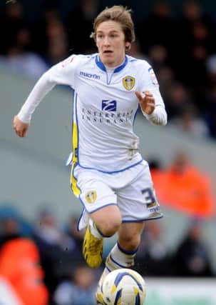 Date:1st April 2013.
Leeds United v Derby County. Pictured Leeds United's Chris Dawson, making his debut for the club.