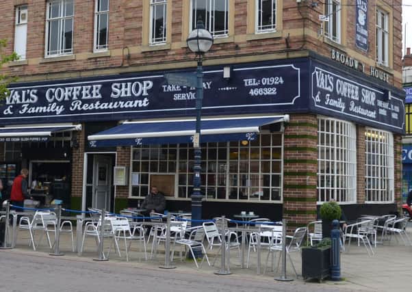 Val's coffee shop in Dewsbury centre is closing and will be taken over by Ladbrookes.  (d621b321)