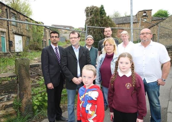 A row of historic cottages in Thornhill, Dewsbury are in the process of being demolished. Quite a lot of anger in the community about this as they feel the decision has been rushed through.