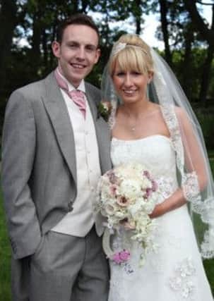 Wedding of James Johnson and Christianne Sprowell, June 1st at St Andrew's Church, Mirfield.