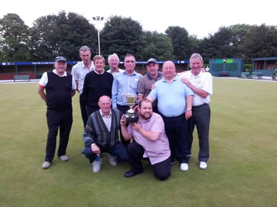 Hightown Club win the Spen Press Challenge Cup