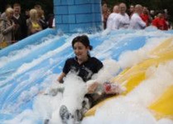 Fun at last year's It's A Knockout event.