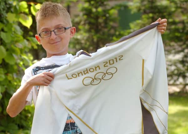 Olympic torchbearer Harry Crowther has won the first Emley Award.