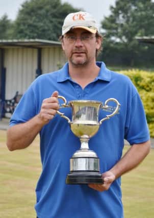 Rob Dunford who won this year's HW Merit Final held at Overthorpe Sports Club