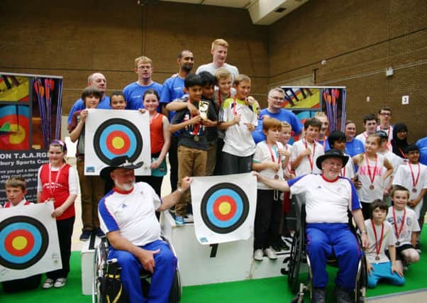 The t.a.a.rget Archery Competition was held at Dewsbury Sports Centre in June.