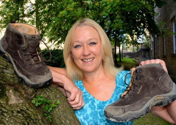 Margaret Heward is doing a coast to coast equivalent walking home from work for Reporter Series Fund. (d620a332)