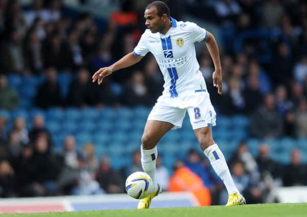Rodolph Austin, back in the Leeds United team and named captain.