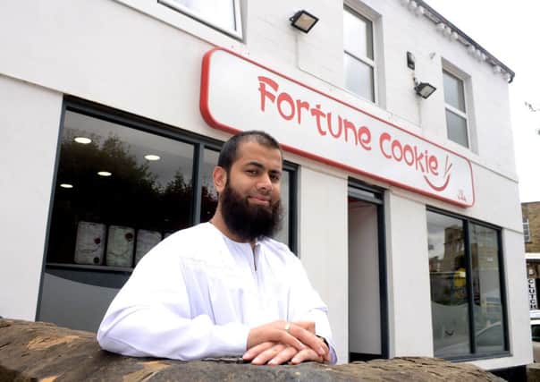 Faisal Rafiq at his chinese takeaway, Fortune Cookie. (d621a335)