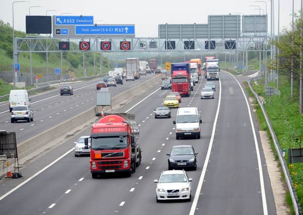 TESTS PLANNED The Highways Agency will be testing the final stage of its managed motorway system on the M62 next week.
