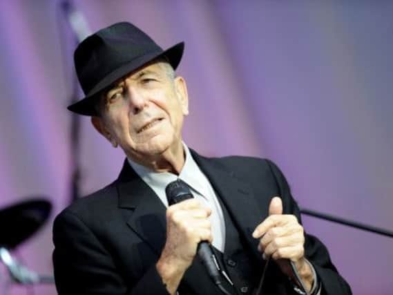 Leonard Cohen at Leeds Arena.
