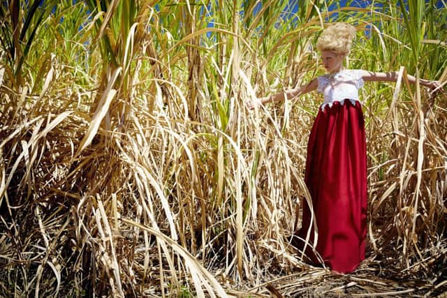 Emma Ward on her photoshoot in Barbados's sugar cane fields