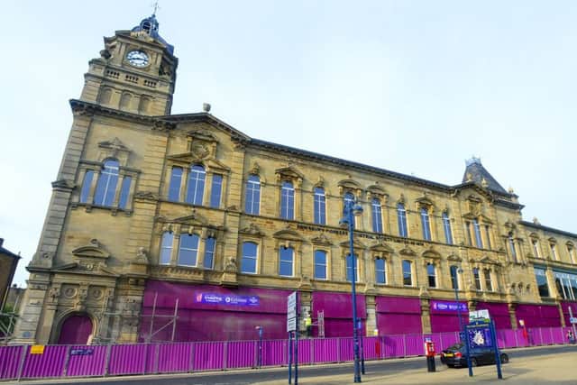 FRESH LOOK Pioneer House in Dewsbury, which is undergoing a major redevelopment.