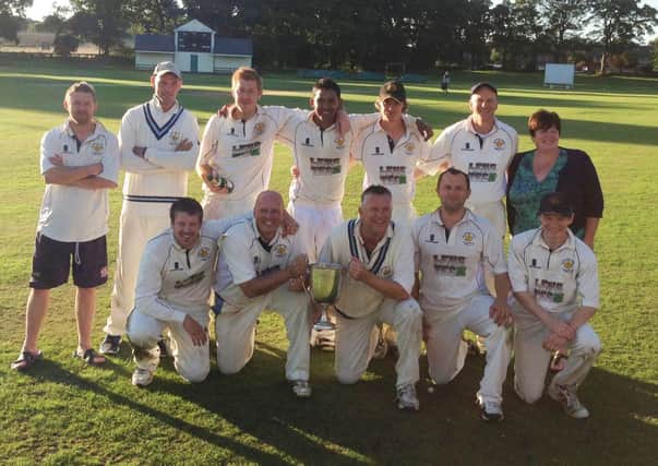Hopton Mills win the Central Yorkshire League Div 1 title