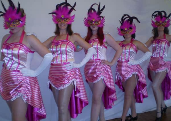 DANCING ON The senior class of Gainsborough Stage School will perform a showgirl-inspired routine.