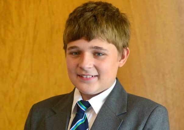Thornhill Academy student Ryan Ward who has featured heavily in Educating Yorkshire. (D535J341)