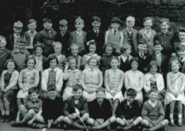 The class of 1954/55 at Dewsbury Moor Junior and Infant School.