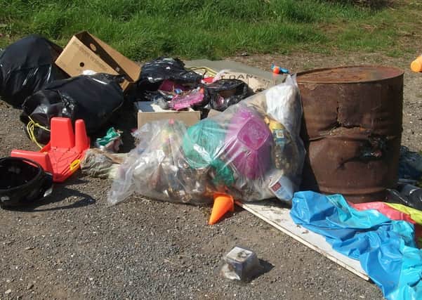 RUBBISH DUMP Fly-tippers are hard to prosecute.