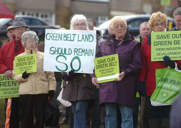 LDF WOES Chidswell Action Group spoke out against development on green belt land.