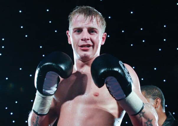 Gary Sykes remains the mandatory challenger to the British super featherweight title. Pic by Javed Iqbal
